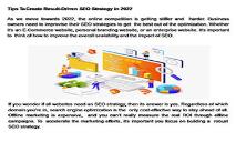 Tips To Create Result-Driven SEO Strategy in 2022 PowerPoint Presentation