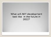 Dotnet Scope Powerpoint Presentation