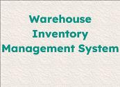 Warehouse Inventory Management System Powerpoint Presentation