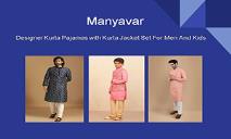 Designer Kurtas For Festive Season PowerPoint Presentation