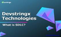 What is SDLC PowerPoint Presentation