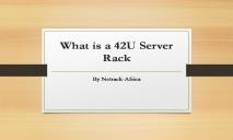 What is a 42U Server Rack PowerPoint Presentation