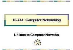 Computer Networking PowerPoint Presentation