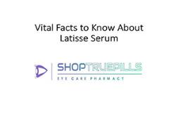 Buy Online Generic Latisse Powerpoint Presentation
