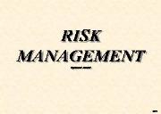 Risk Management Powerpoint Presentation