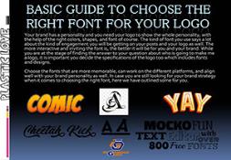 Basic Guide to Choose the Right Font for your Logo Powerpoint Presentation