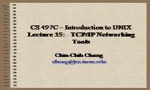TCP IP Networking Tools PowerPoint Presentation