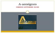 Blade Signs Near Me PowerPoint Presentation