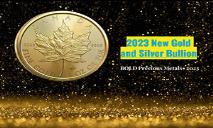 2023 Gold and Silver Bullion Coins PowerPoint Presentation