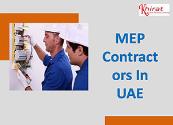 MEP Contractors In UAE Powerpoint Presentation