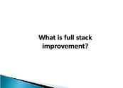 Full Stack Development Course Powerpoint Presentation