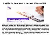 Everything To Know About A Statement Of Purpose-SOP Powerpoint Presentation