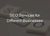 SEO Services for Different Businesses Powerpoint Presentation