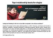 Top 6 Relationship Books for Singles Powerpoint Presentation