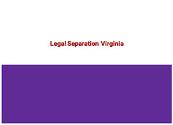 Legal Separation Virginia Powerpoint Presentation