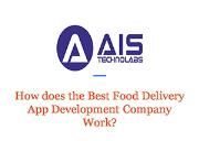 How does the Best Food Delivery App Development Company Work Powerpoint Presentation