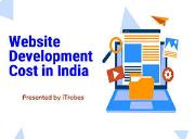 Website development cost in India Powerpoint Presentation