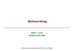 Networking Intro PowerPoint Presentation