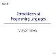 Overview Programming Languages Powerpoint Presentation