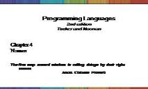 Programming Languages PowerPoint Presentation