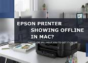 Epson printer showing offline in mac Powerpoint Presentation