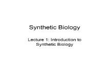 Synthetic Biology (OpenWetWare) PowerPoint Presentation
