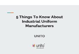 5 Things To Know About Industrial Uniform Manufacturers PowerPoint Presentation