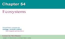 Ecosystems Biology Junction PowerPoint Presentation