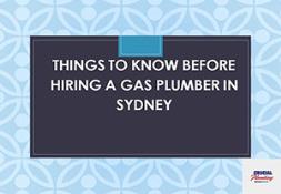 Things to Know Before Hiring a Gas Plumber in Sydney PowerPoint Presentation