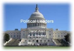 Political Leaders PowerPoint Presentation