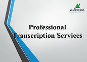 What are human transcription services Powerpoint Presentation