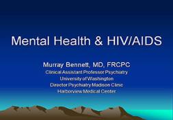 Mental Health and HIV Aids PowerPoint Presentation