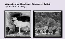 Waterhouse Hawkins Dinosaur Artist PowerPoint Presentation