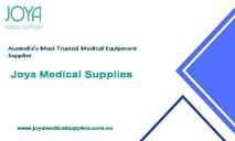 Buy Online Molicare Products in Australia PowerPoint Presentation