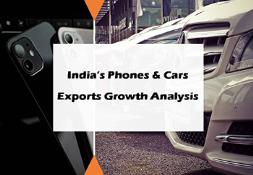 Indias Phones and Cars Exports Growth Analysis Powerpoint Presentation