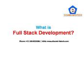 What is Full Stack Developer Powerpoint Presentation