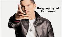 Biography of Eminem PowerPoint Presentation