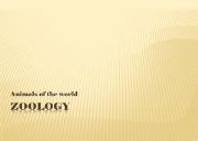 Zoology Powerpoint Presentation