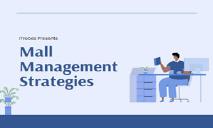 Mall Management Strategies PowerPoint Presentation