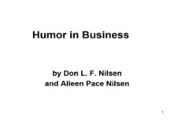 Humor business PowerPoint Presentation