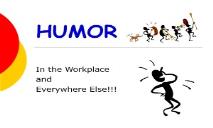 HUMOR HUMOR PowerPoint Presentation