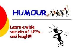HUMOR PowerPoint Presentation