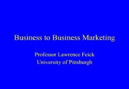 Business to Business Marketing Tips PowerPoint Presentation