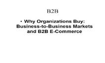 About B2B PowerPoint Presentation