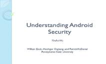 Understanding Android Security PowerPoint Presentation