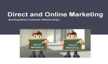 Direct Marketing and Online Marketing PowerPoint Presentation