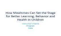 Setting the Stage for Happy and Healthy Customers PowerPoint Presentation