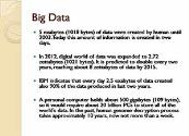 Big Data Powerpoint Presentation