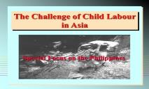 The Challenge of Child Labour in Asia PowerPoint Presentation