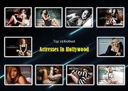 Top 10 Hottest Actresses In Hollywood Powerpoint Presentation